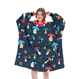 PULLOVER HOODIE BLANKET FOR OUTDOOR TV LOUNGING_CWAHA6526