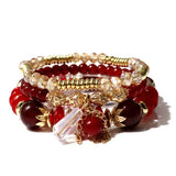 BOHEMIAN MULTI LAYERED CRYSTAL FASHION BRACELET_CWASC0699