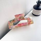 Retro And High-End Acetate Leopard Hair Clippers