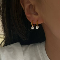 SIMPLE RHINESTONE ZIRCON PENDANT EARRINGS_CWMM5719
