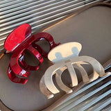 LARGE OCTOPUS BUN THICK DOUBLE SIDED RETRO CLIP_CWAHA2650