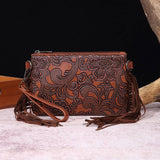 Vintage Print Western Bohemian Crossbody Bag_Cwab2580