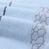 PURE COLOR COTTON QUALITY FLOWER THICK WOOL TOWEL_CWMM2299