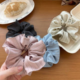 STRIPED ALL MATCH LARGE INTESTINE HAIR SCRUNCHIES_CWAHA2822