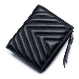 FASHION LEATHER EMBROIDERED SHORT FOLDING WALLET_CWAB3784
