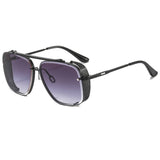 Trendy Unisex Metal Punk Flip-Up Sunglasses_Cwasg1184