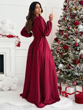 Solid Color Everything Elegant Split Long Dress
