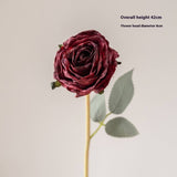 ELEGANT BURNT EDGE ROSE BOUQUET FOR TABLE DECOR_CWMM6578