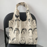 ILLUSTRATED LITERARY SUMMER TOTE BAG_CWAB2141