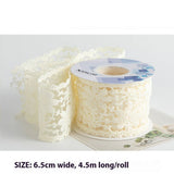 LACE EMBROIDERY FLOWER RIBBON DIY RIBBON_CWMM5756
