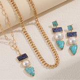 NEW FASHION STACKING NECKLACE SET FOR WOMEN_CWAJE2912