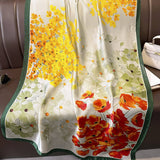 Vintage Scarf Wrap For Women Beach Sun Protection