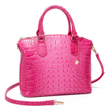 CROCODILE PATTERN HANDBAG SHOULDER BAG_CWAB0571