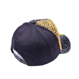 SUMMER BLING BASEBALL CAP STYLISH RHINESTONE HAT CWAH1236