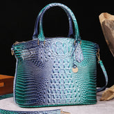 CLASSY CROCODILE PATTERN TOP HANDLE BAG_CWAB0572