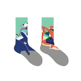 CASUAL ALL MATCH MID CALF SOCKS_CWMS1010