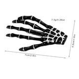 HALLOWEEN SKELETON HAND HAIR DUCKBILL CLIP_CWAHA1643