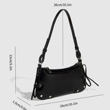 SOLID BOWKNOT SHOULDER BAG FOR WOMEN_CWAB5683