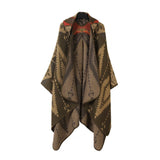 HOODED CAPE SCARF WEAR ETHNIC STYLE SHAWL_CWASC2266