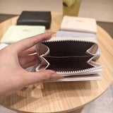 Cute Bow Zip Bifold Wallet For Women_Cwab06227