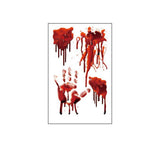HALLOWEEN FAKE WOUNDS SCARY SCAR TATTOOS_CWMM8379
