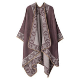 SHAWL SOLID COLOR IMITATION CASHMERE CAPE_CWASC2174