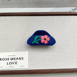 COLORBLOCK TULIP HAIR CLAW FLORAL ACETATE CLIP_CWAHA5755