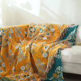 FLOWER TASSEL DOUBLE SIDED BLANKET_CWMM1601