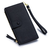 GENUINE LEATHER LONG STYLISH LARGE CAPACITY WALLET_CWAB3799