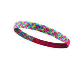 BRAIDED NON SLIP SILICONE SWEATBAND FOR SPORTS_CWMM7952