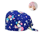 SCRUB CAP PRINTED SURGICAL CAP WORK CAP_CWAH3383