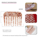 ACETIC ACID LEOPARD PRINT 8MM THICK BOARD COMB_CWAHA4180