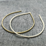 BOHO NARROW 5MM FIBER PAPER WOVEN HEADBAND_CWAHA6328