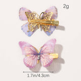 SHINY SHEER BUTTERFLY HAIR ACCESSORIES FOR KIDS_CWAHA6732