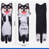 Cwmm8329_Hangable Thick Dog Print Kitchen Hand Towel