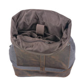 Vintage Waxed Canvas Roll Top Backpack_Cwab5547