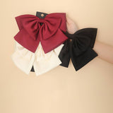 ELEGANT TEXTURE BIG BOW HAIRPIN_CWASC1066