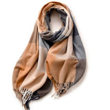 ELEGANT PLAID SHAWL WINTER SCARF FOR WOMEN_CWASC0170