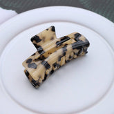 ACETATE LEOPARD HAIR CLAW HOLLOW TORTOISE CLIP_CWAHA2608