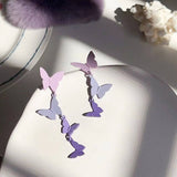 GRADIENT PURPLE BUTTERFLY DREAM EARRINGS_CWAJE2179