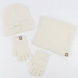 AUTUMN AND WINTER BOW CHILDRENS THREE PIECE SUIT_CWMM2780