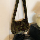 LEOPARD FAUX FUR TOTE BAG WOMEN SHOULDER BAG_CUAB00550