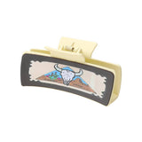 Leather Shark Clip ? Western Style Hair Accessory_Cwaha07327