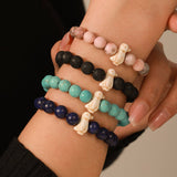 FASHIONABLE MARINE ANIMAL BRACELET SET_CWMM3539