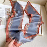 Wide Bevel Scarf With Printed Pattern Head Scarf_Cwasc1528