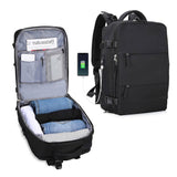 STYLISH WATERPROOF BACKPACK TOILETRY TRAVEL BAG_CWAB2349