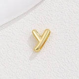 SIMPLE SMOOTH 26 LETTERS PENDANT NECKLACE_CWMM5874