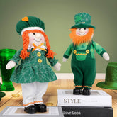 ST PATRICK GIRL DOLL GIFT STANDING FIGUREORNAMENTS_CWMM3450