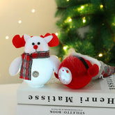 SANTA CLAUS DEER GLOWING DOLL DOLL ORNAMENT_CWMM2840
