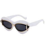 FASHION CAT EYE SUNGLASSES SMALL FRAME SUNGLASSES_CWASG0569